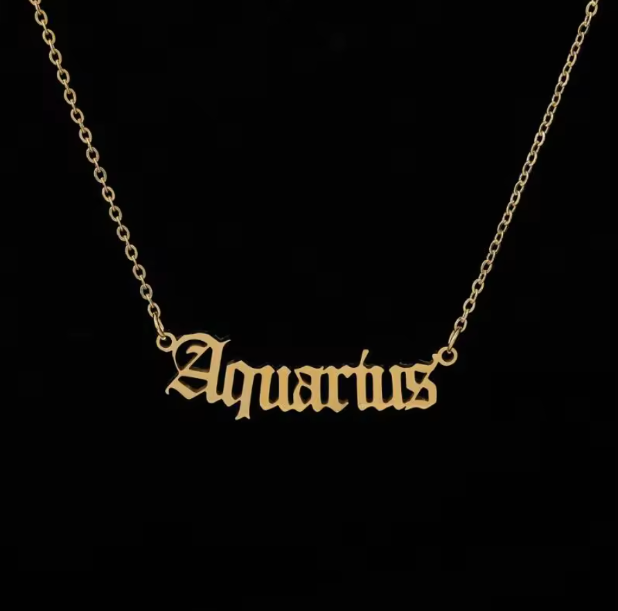 Horoscope necklace IV